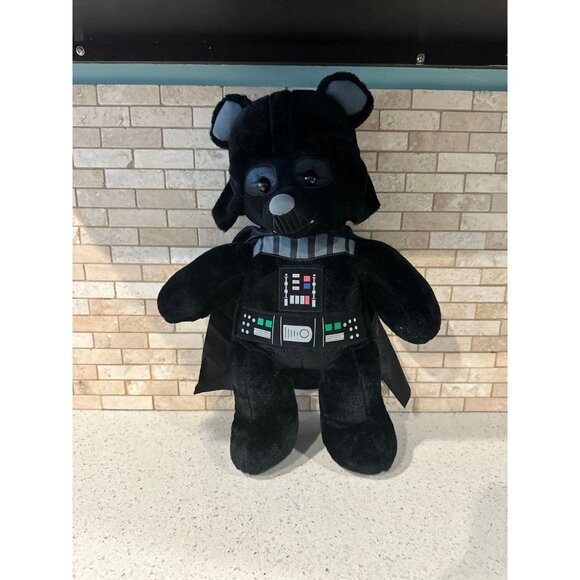 Build a Bear Workshop Star Wars Darth Vader With Cape 17" Plush Bear with sound - Picture 1 of 2